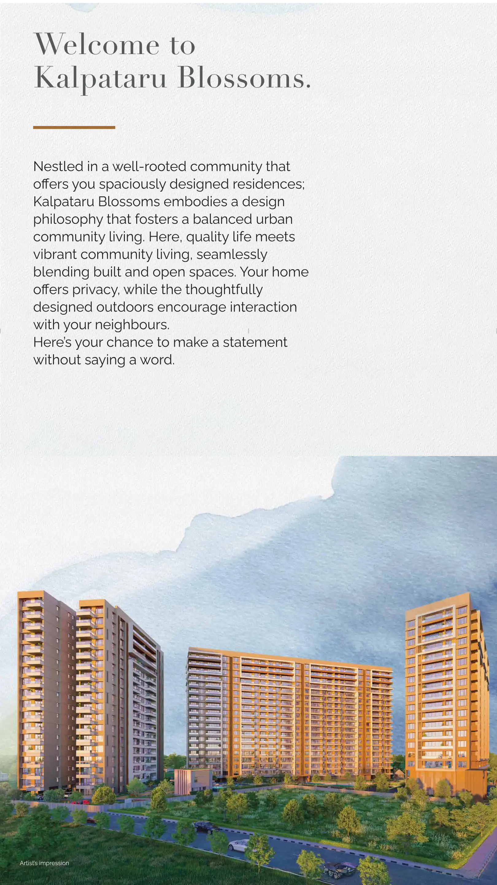 Kalpataru Blossoms - Inclusive Housing