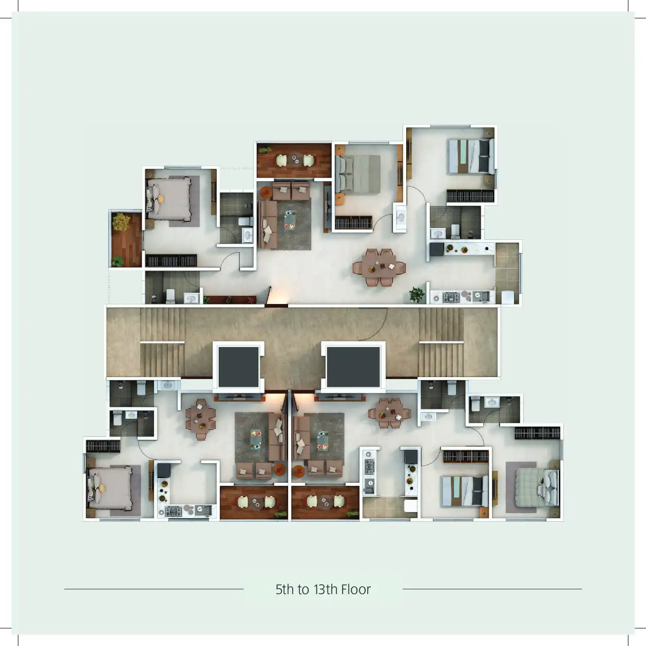 Reelicon Belleza Floor Plans & Layout