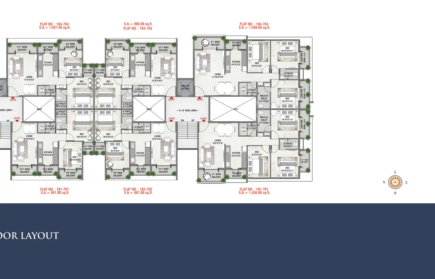 Sai Solitaire Floor Plans & Layout