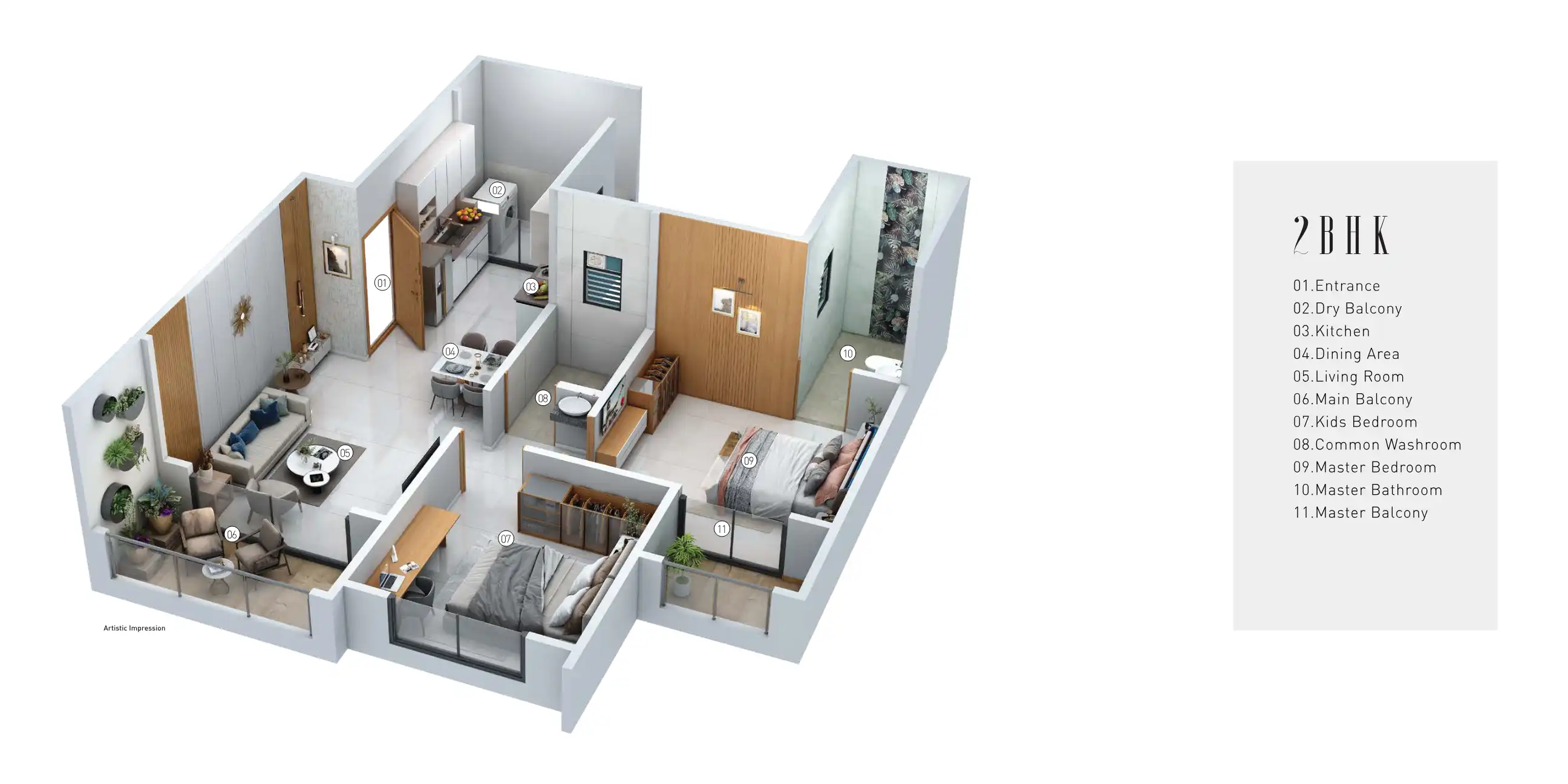 AA Privilege Floor Plans & Layout
