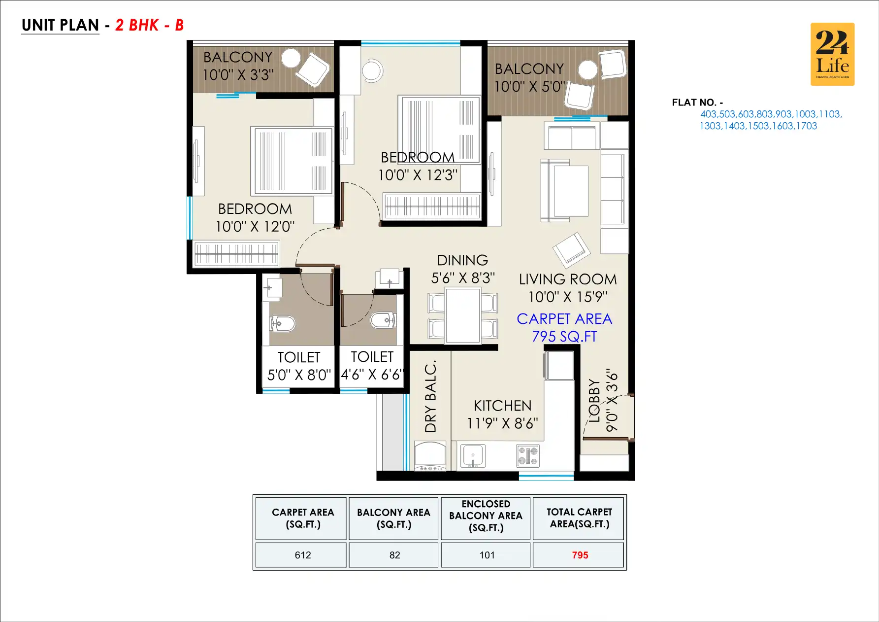 24life Altaa Floor Plans & Layout
