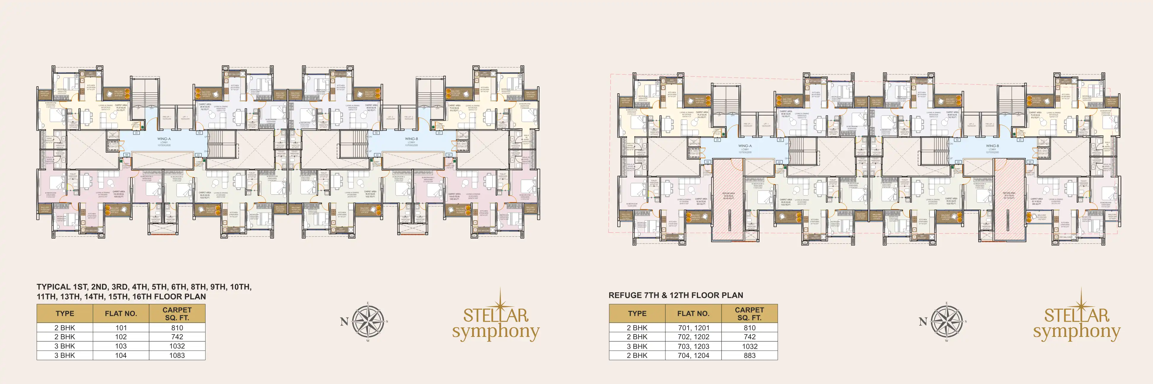 Stellar Symphony Floor Plans & Layout