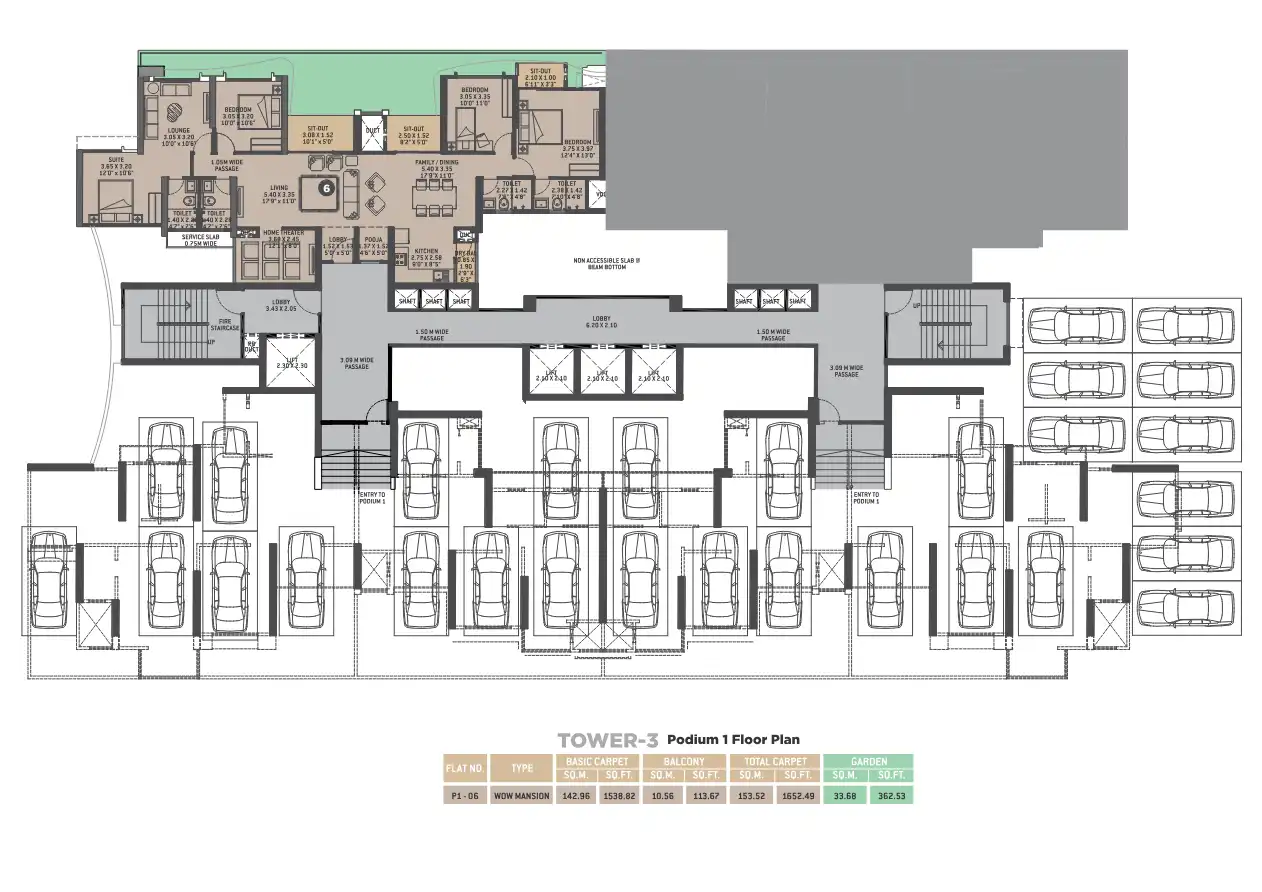 Vtp Monarque Floor Plans & Layout