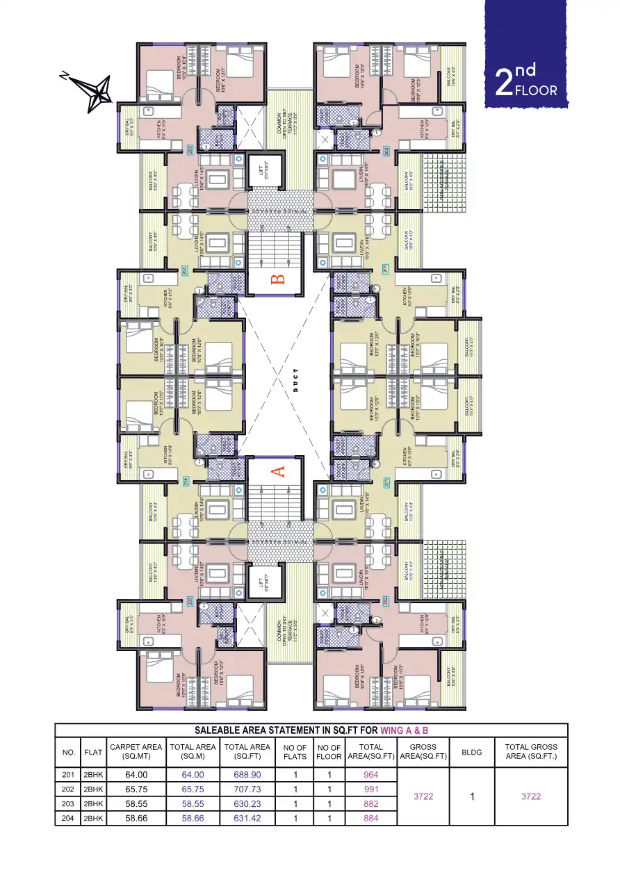 LE Sancy Floor Plans & Layout