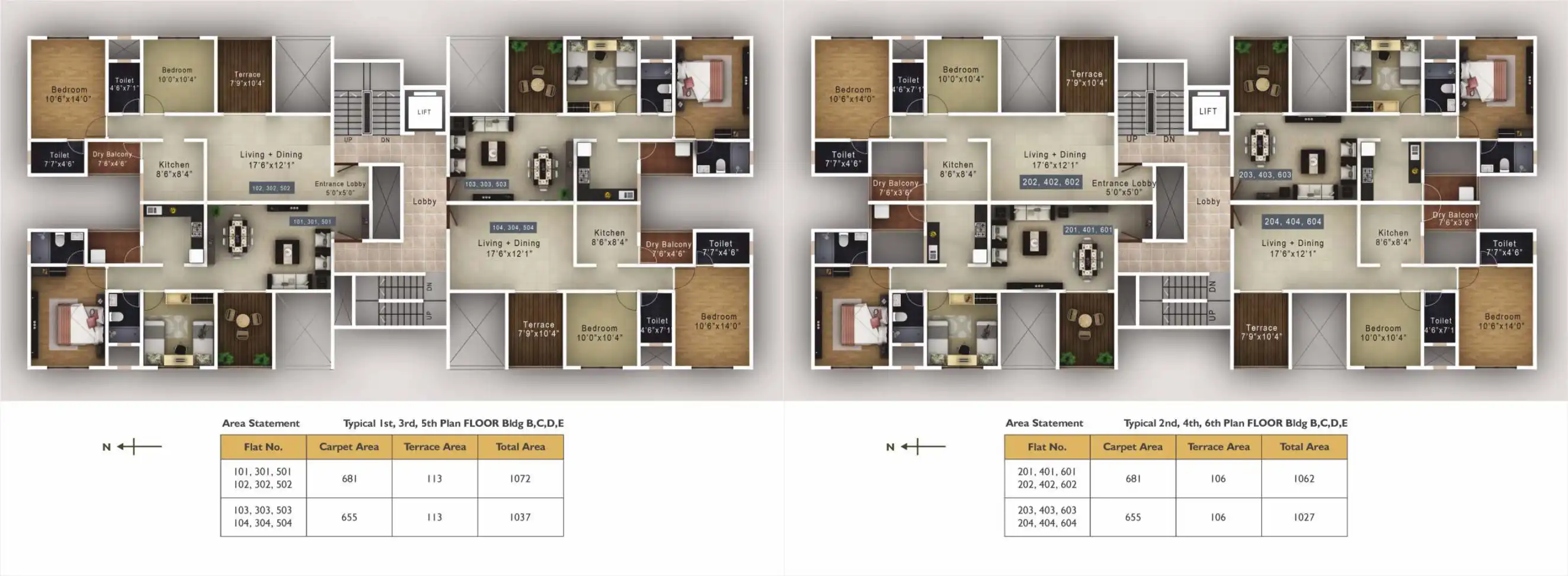 Prime Prospera Floor Plans & Layout