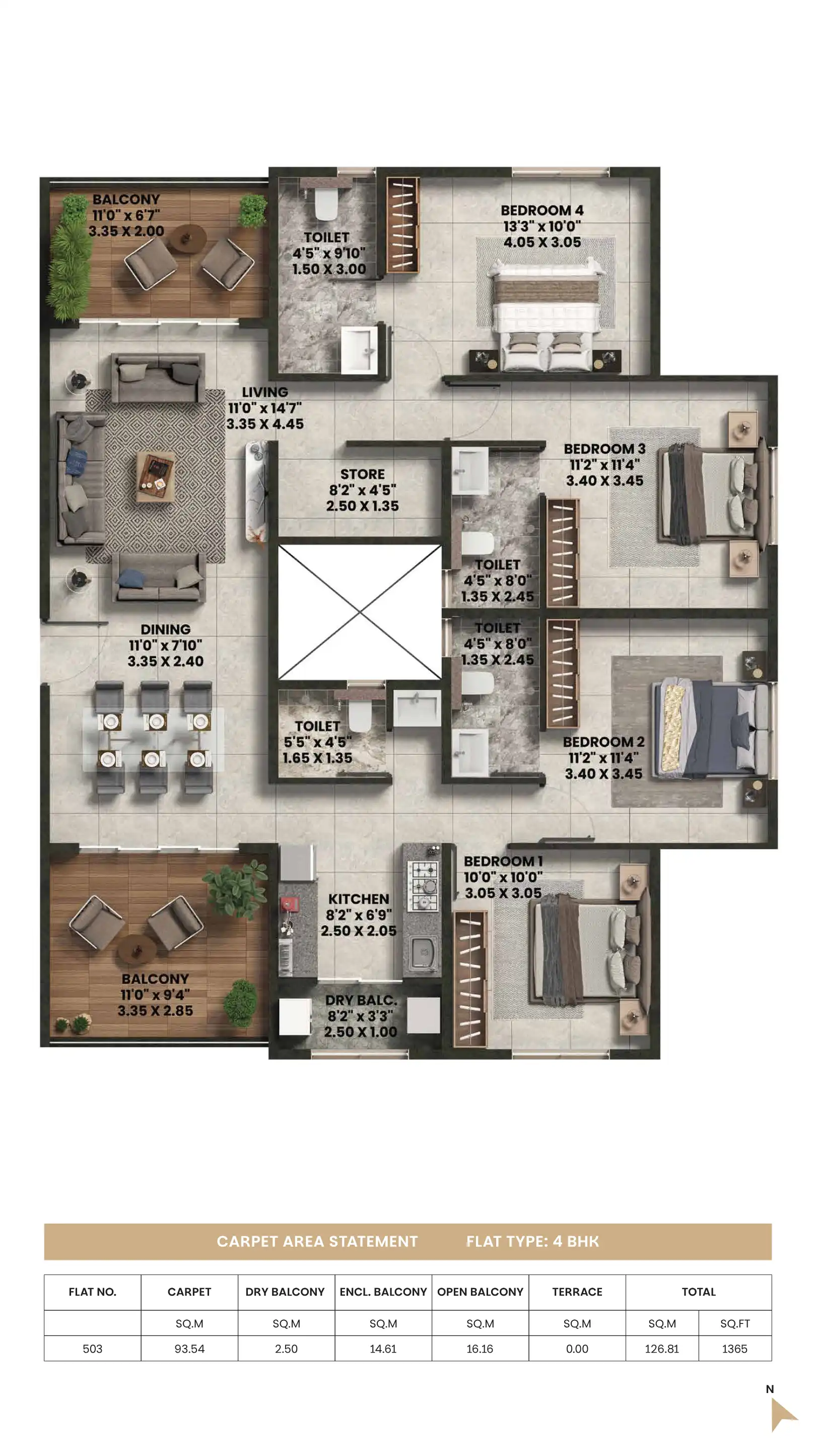 Parikshit Floor Plans & Layout