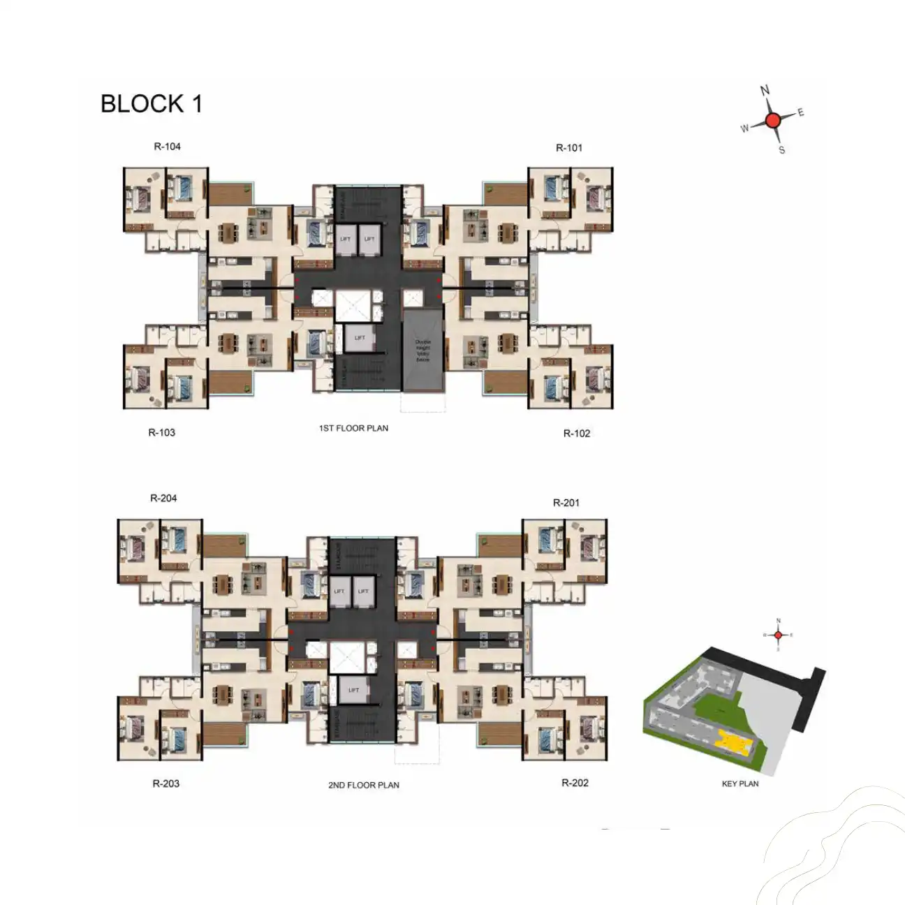 Casagrand Caladium Floor Plans & Layout