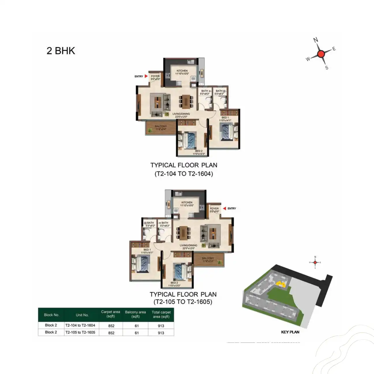 Casagrand Caladium Floor Plans & Layout