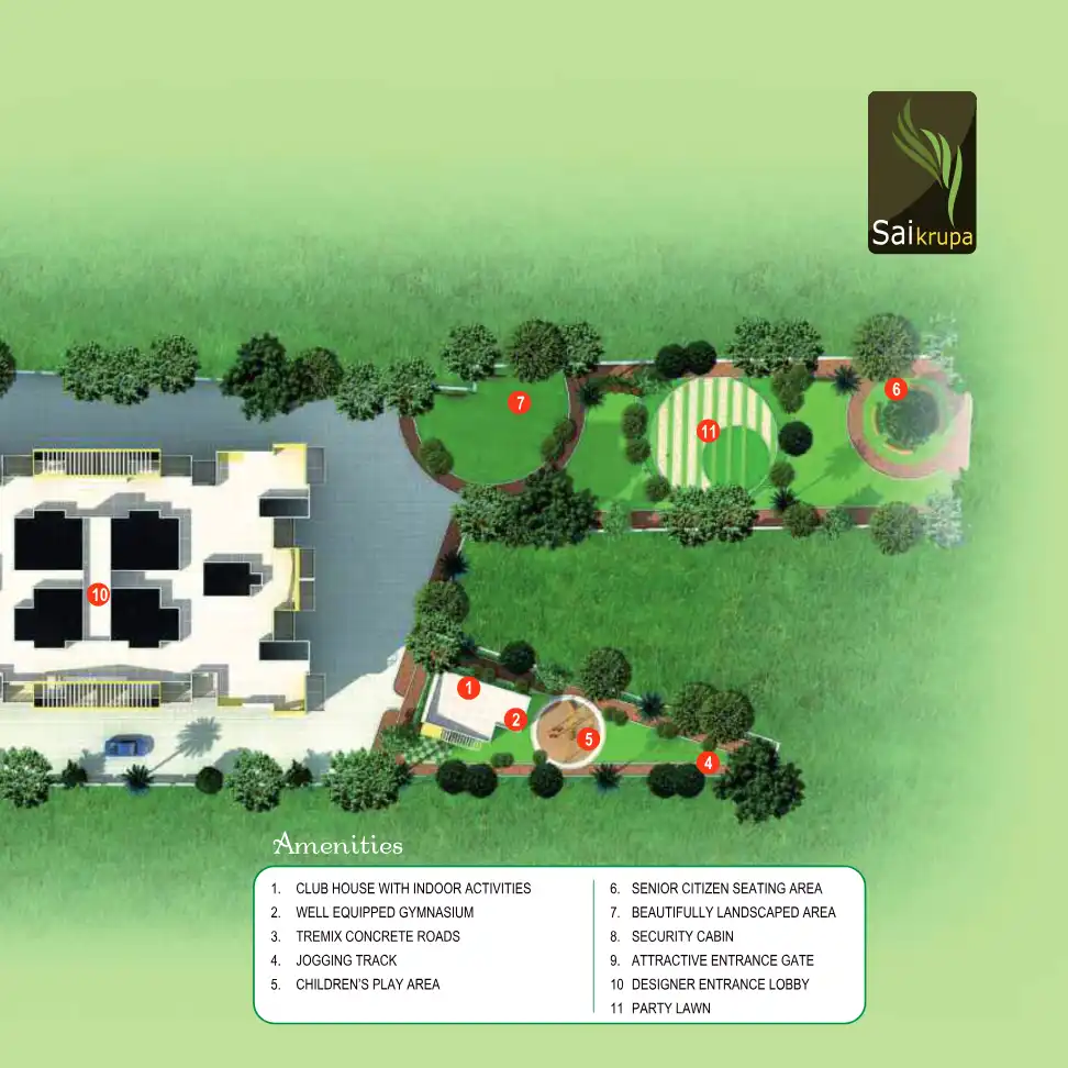 Saikrupa Floor Plans & Layout