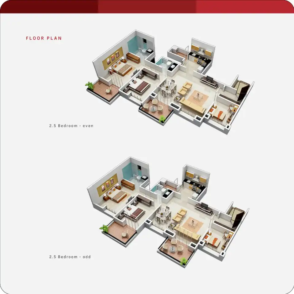 Sun Platina Floor Plans & Layout