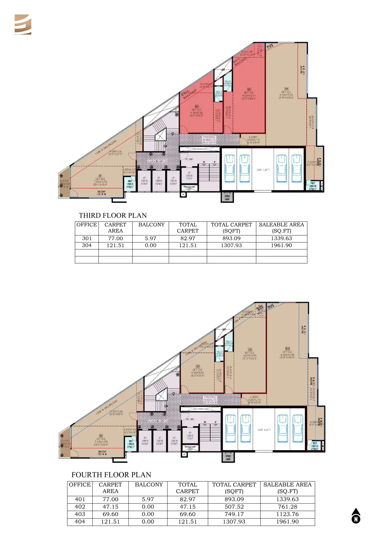 Epitome Business Center Floor Plans & Layout