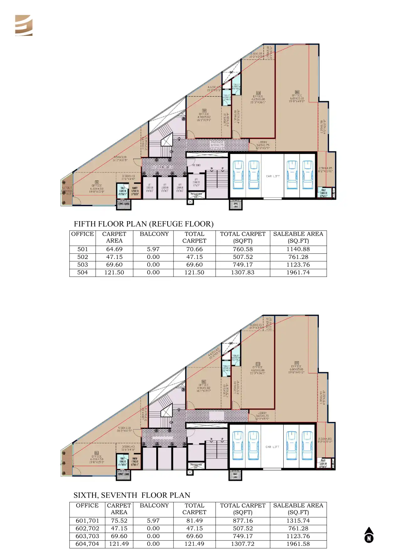 Epitome Business Center Floor Plans & Layout