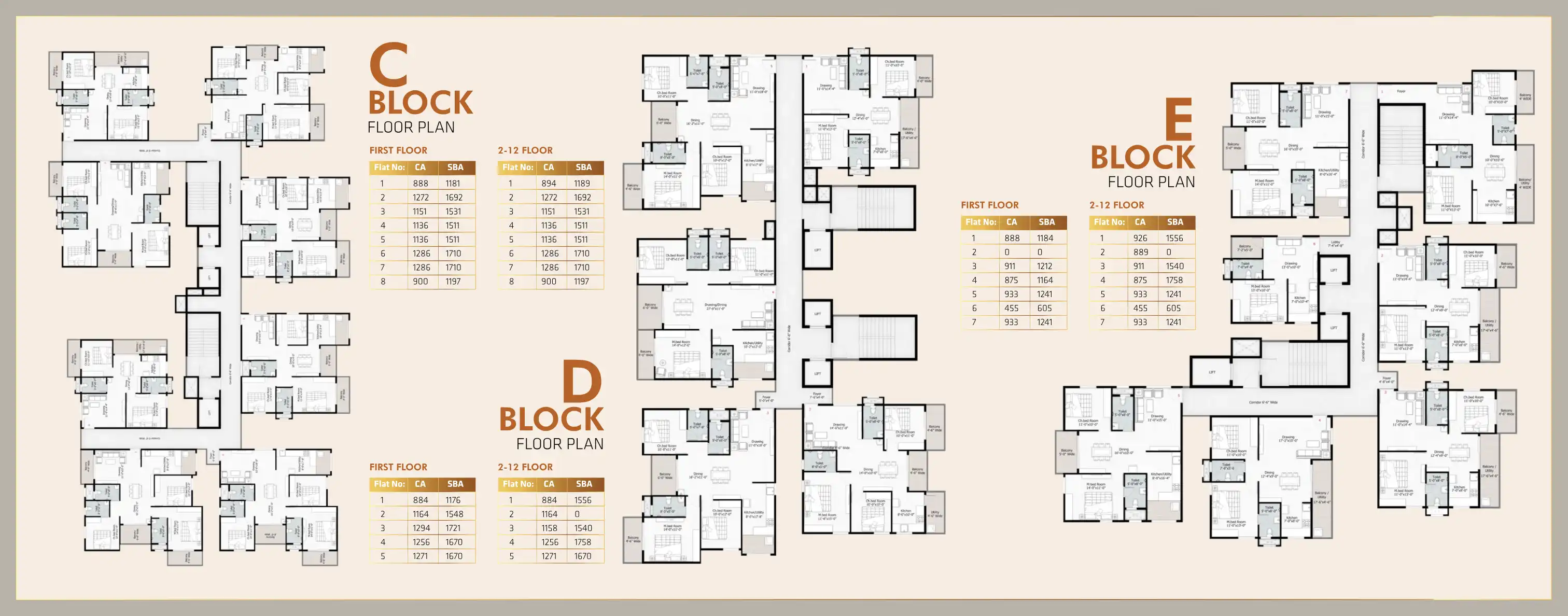 Anahata Floor Plans & Layout