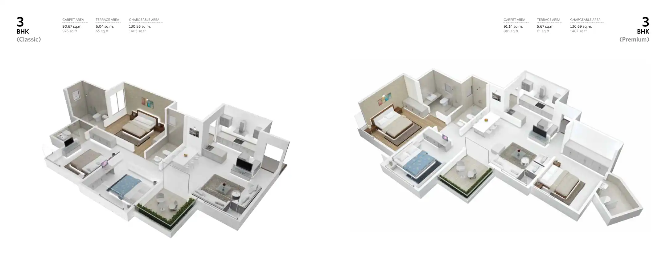 Sayaji Apartment Floor Plans & Layout