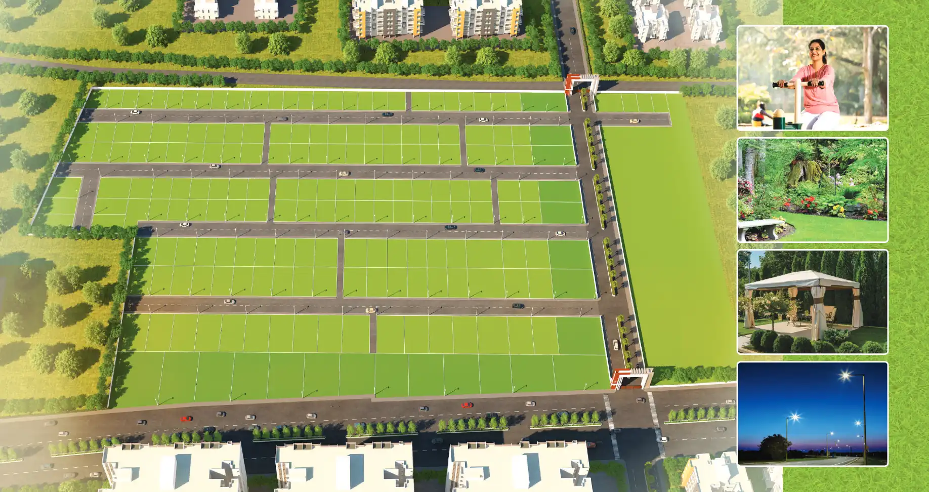 Gulmohar Villas Floor Plans & Layout