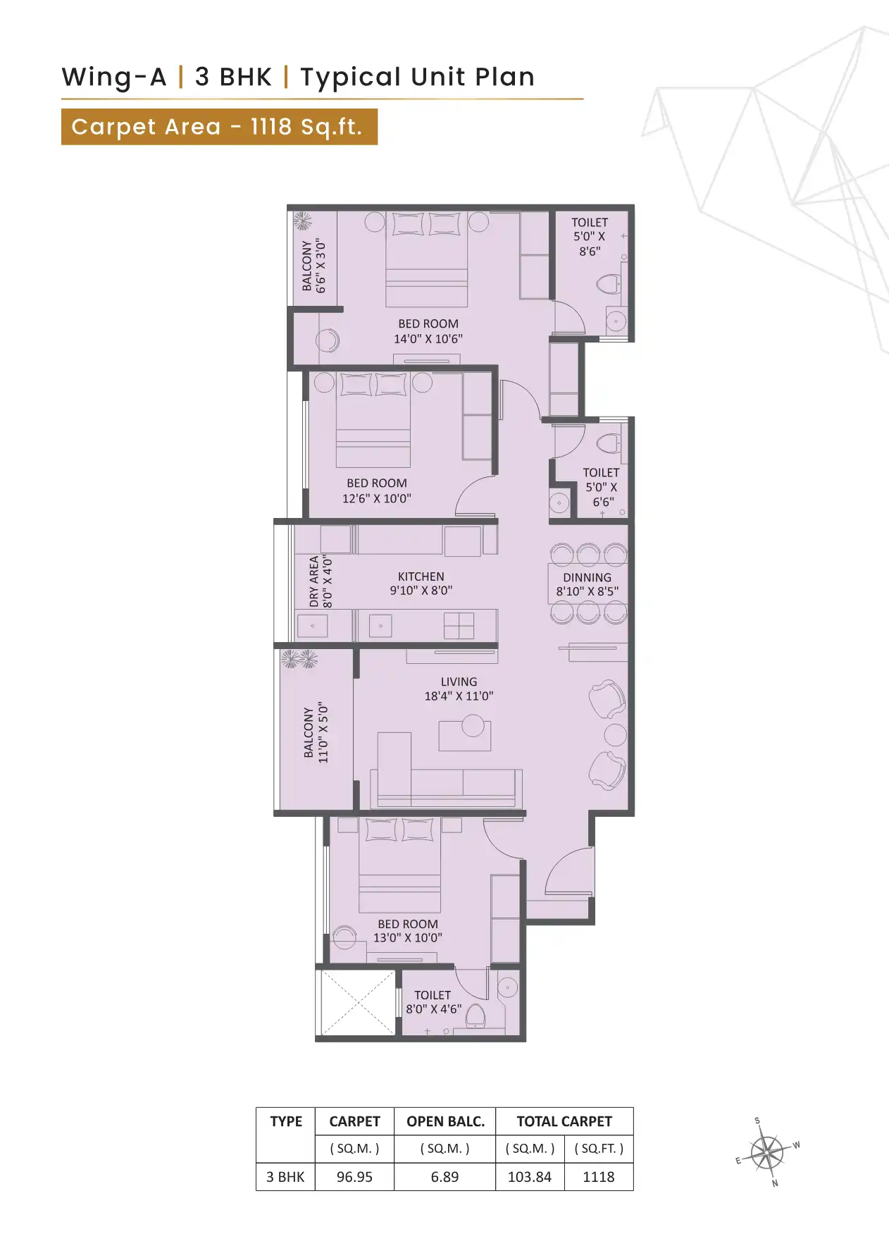 Newton Homes Thergaon-chinchwad Floor Plans & Layout