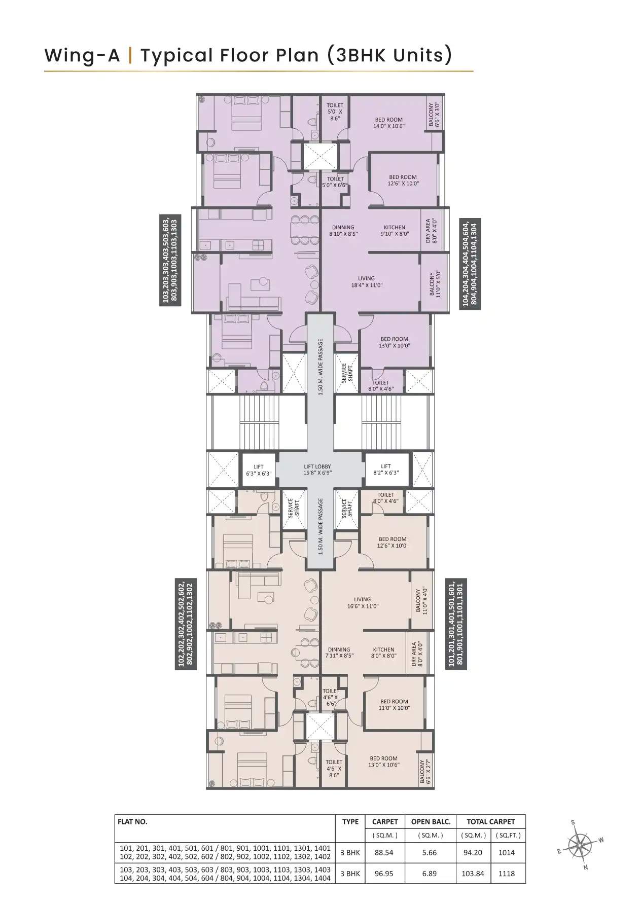 Newton Homes Thergaon-chinchwad Floor Plans & Layout