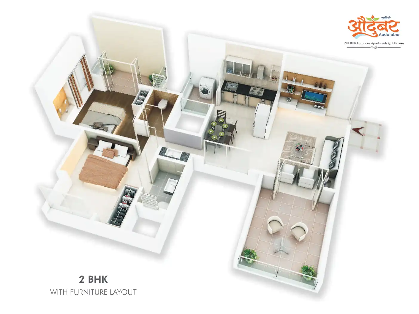 Audumbar Park Floor Plans & Layout