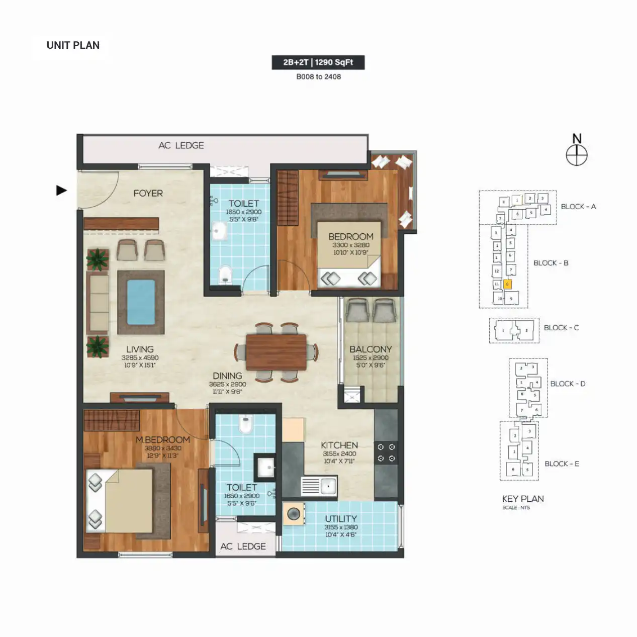 Bollineni Bion Floor Plans & Layout