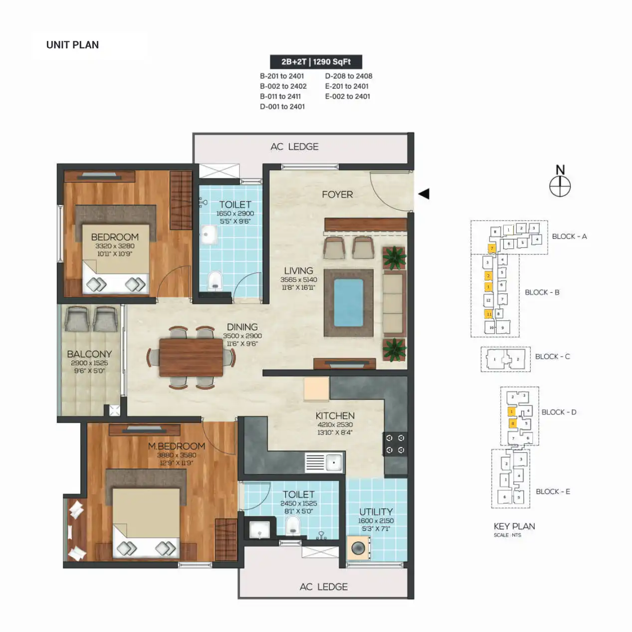 Bollineni Bion Floor Plans & Layout