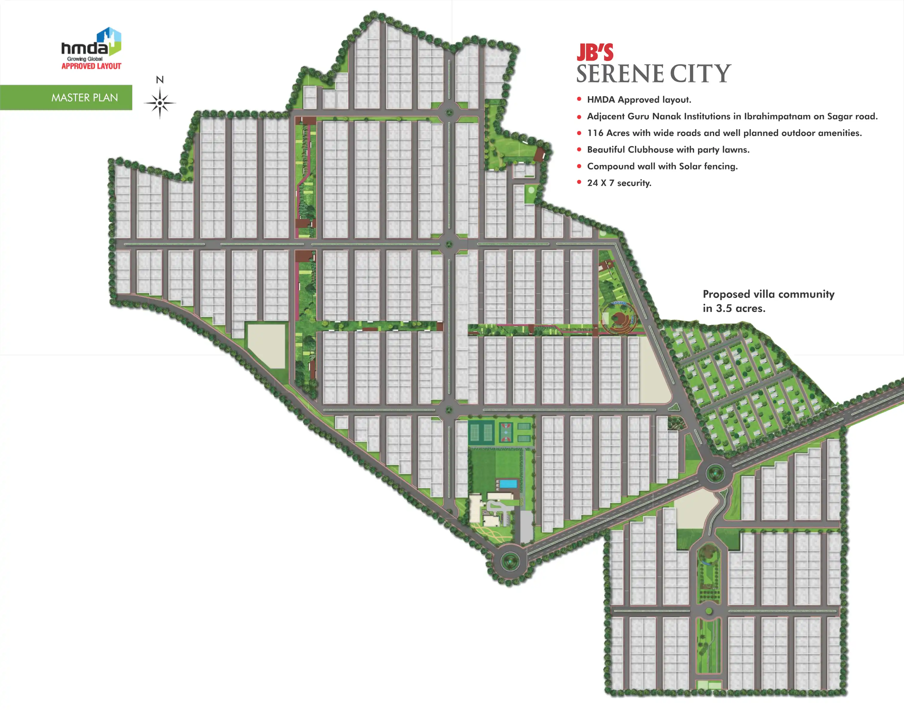JB Serene City Floor Plans & Layout