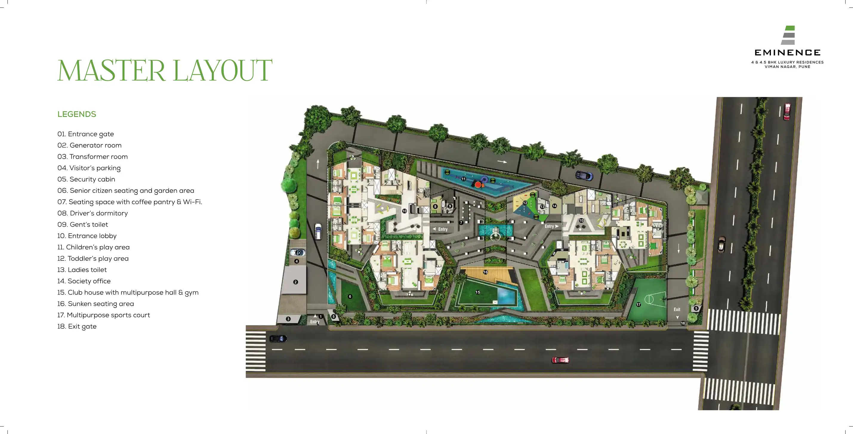 Eminence Society Floor Plans & Layout