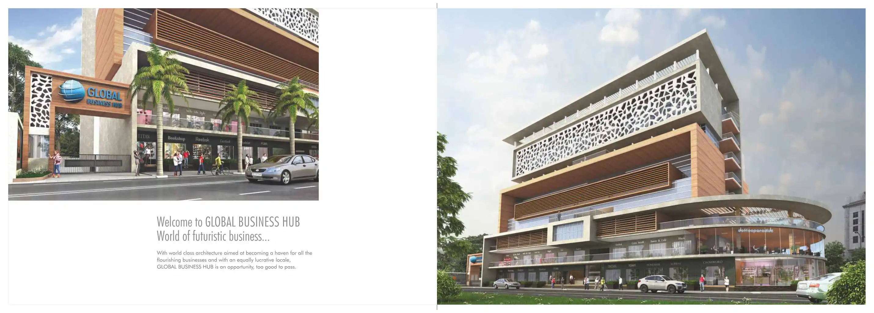 Global Business Hub Floor Plans & Layout