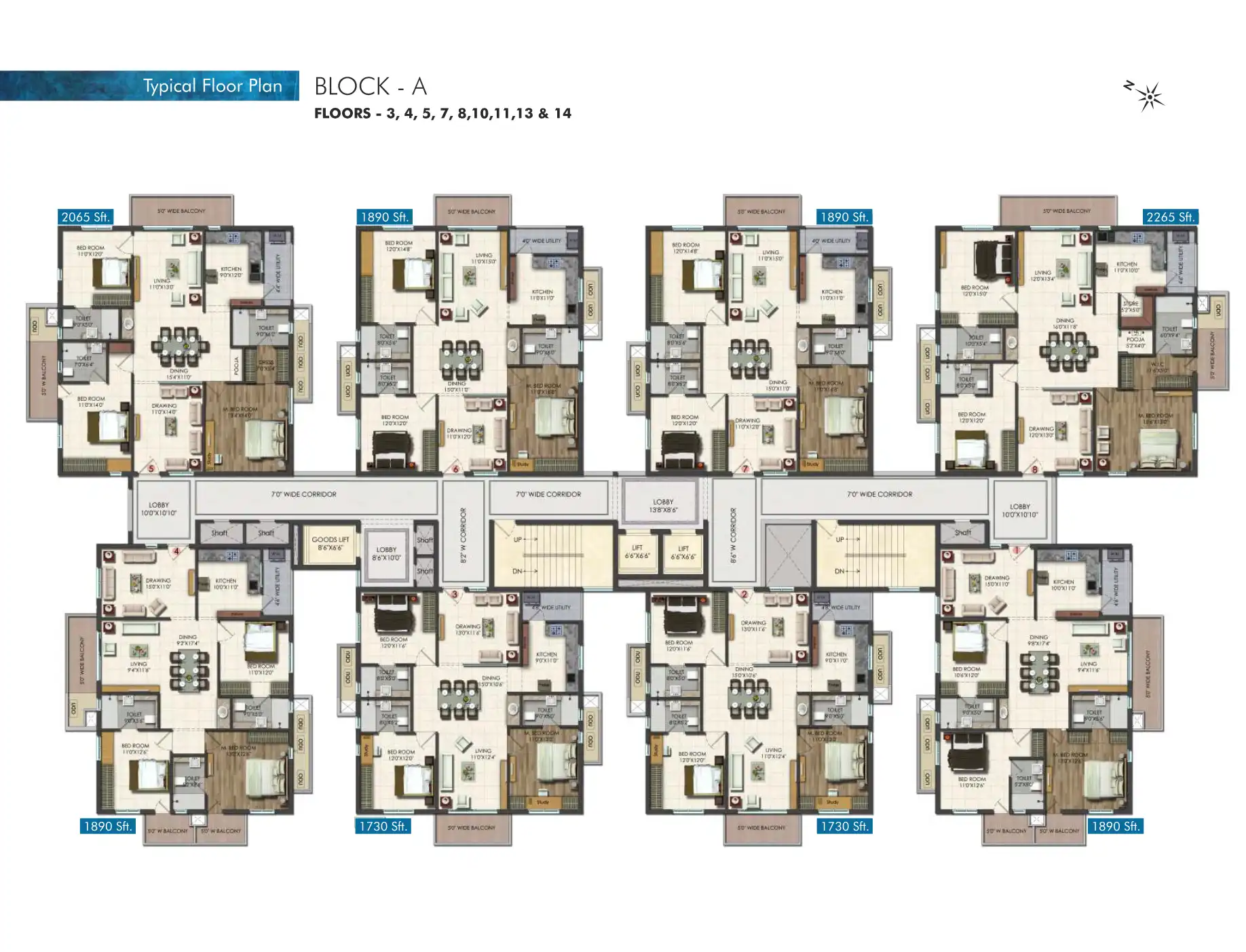 Vishnu Vistara Floor Plans & Layout