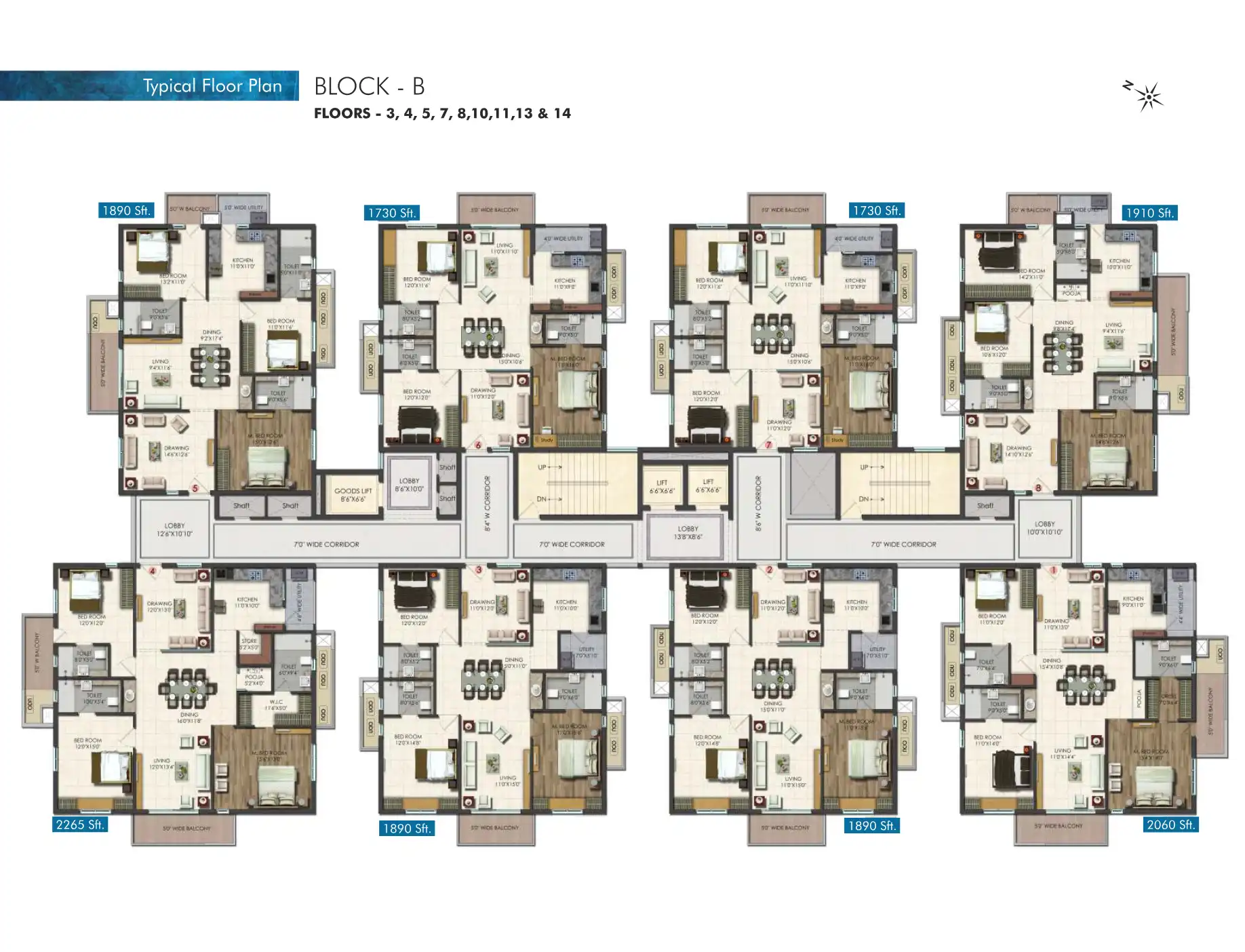 Vishnu Vistara Floor Plans & Layout