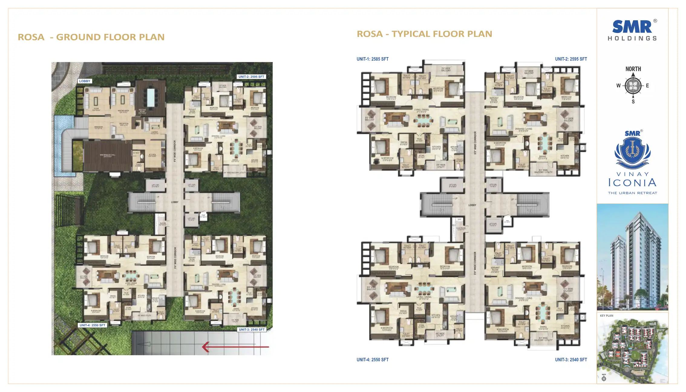 Smr Vinay Metro Mall Floor Plans & Layout
