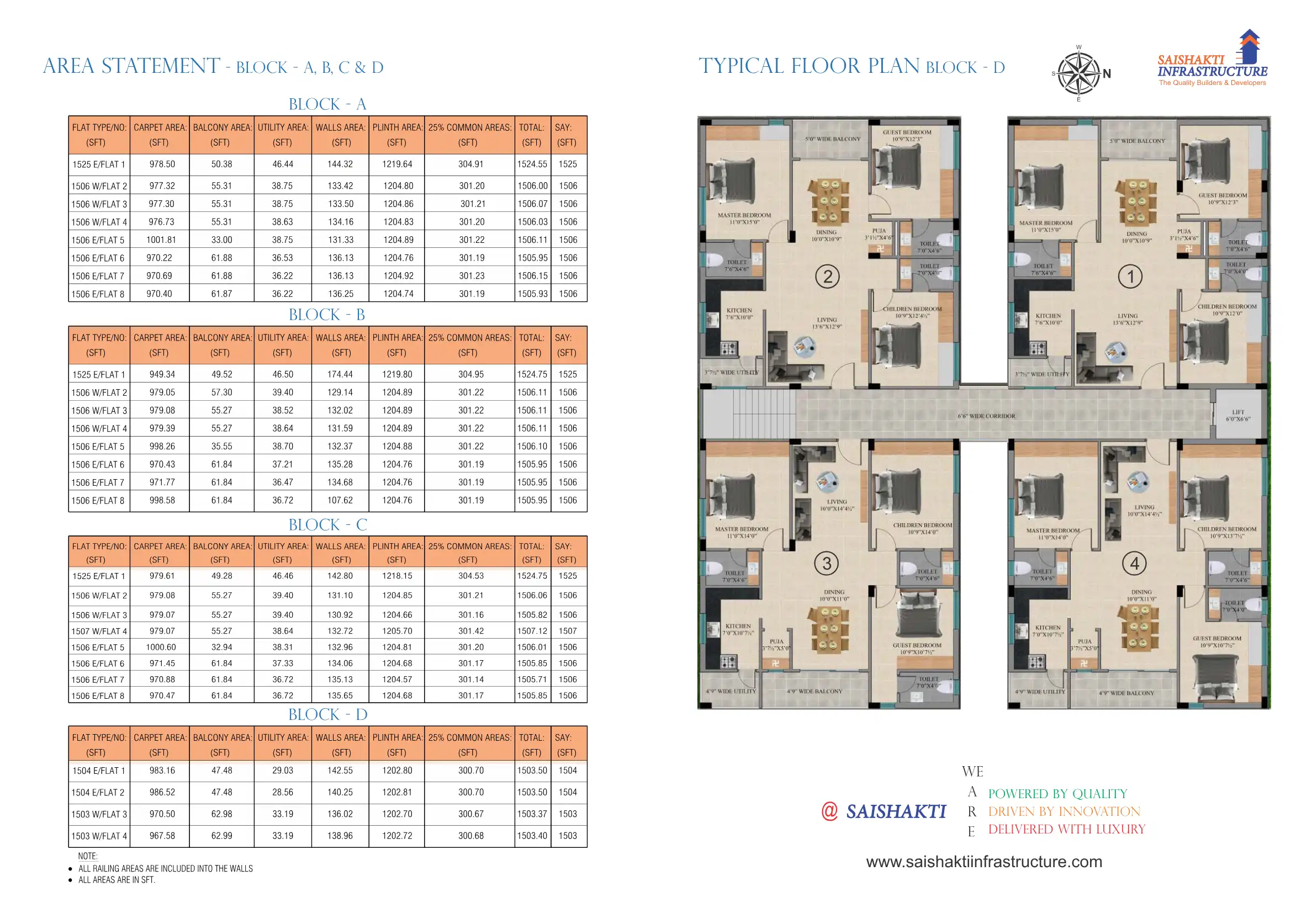 Saishakti Symphony Floor Plans & Layout