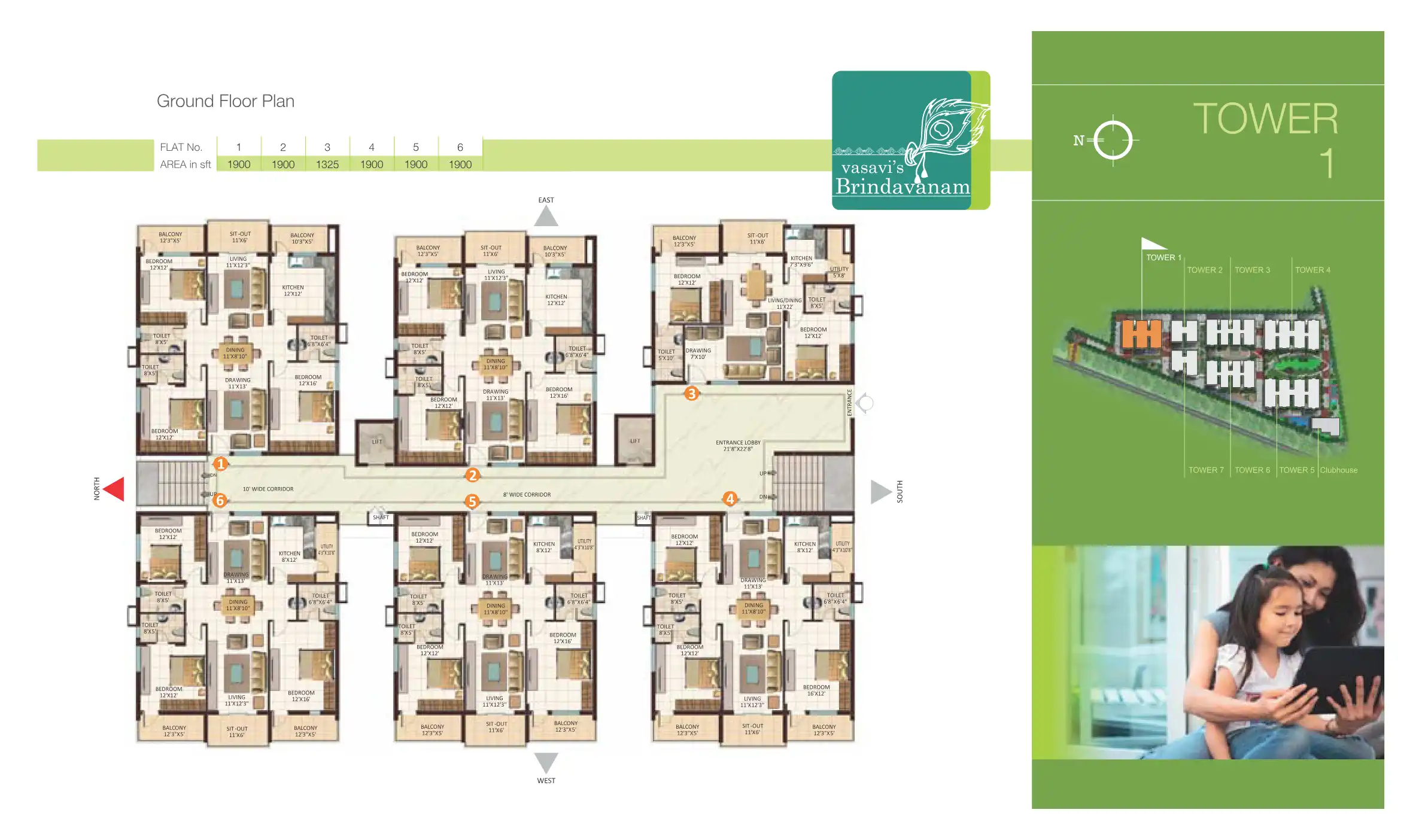 Vaasavi Brundavanam Floor Plans & Layout