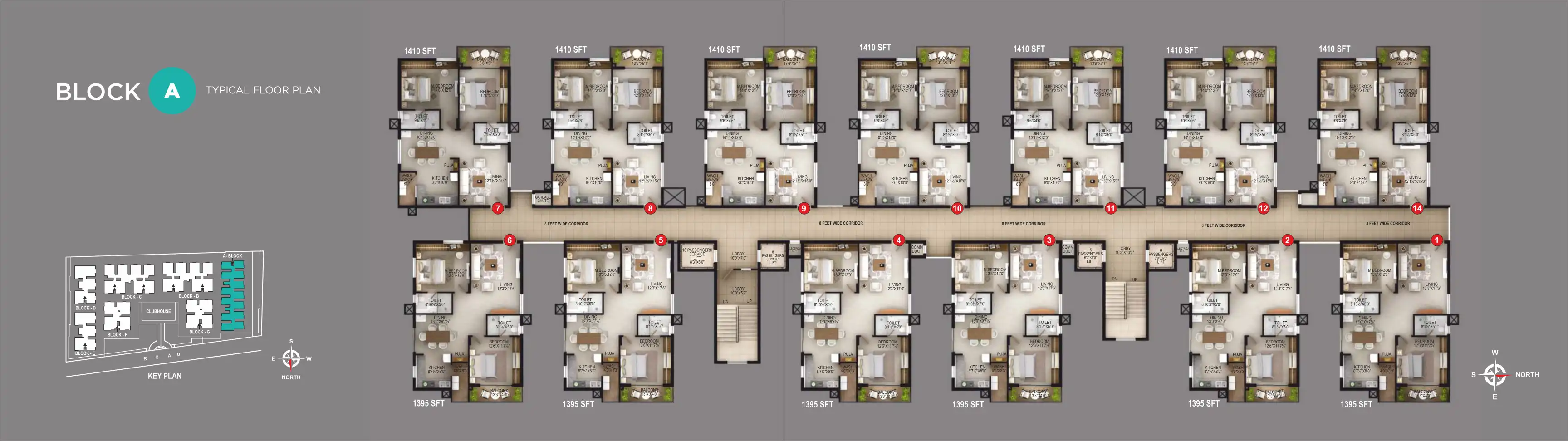Apila Floor Plans & Layout