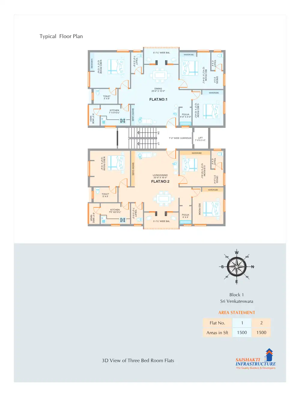 Venkata Ramana Residency Floor Plans & Layout
