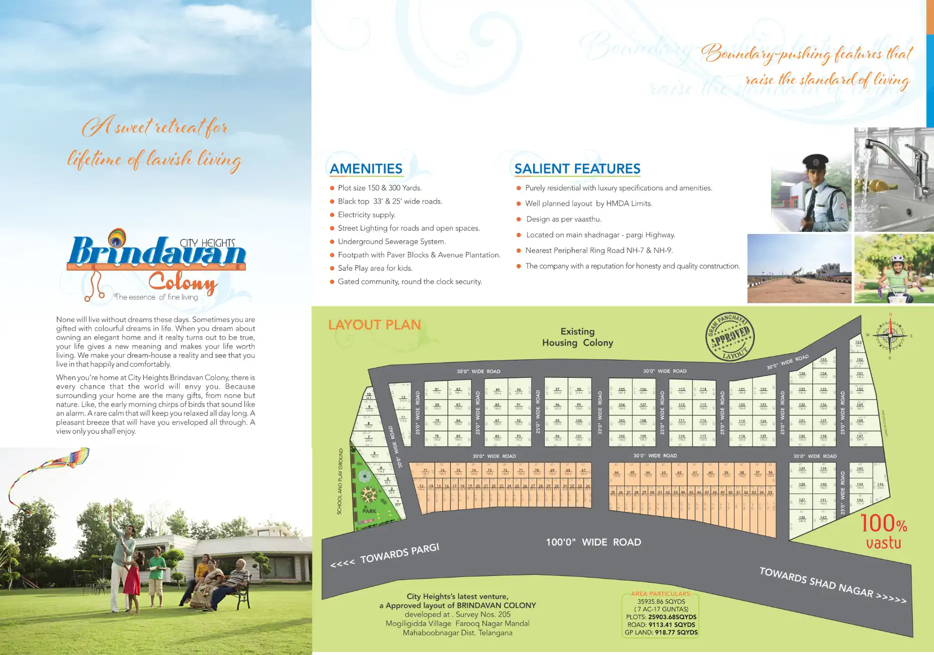 Brundhavan Colony Floor Plans & Layout
