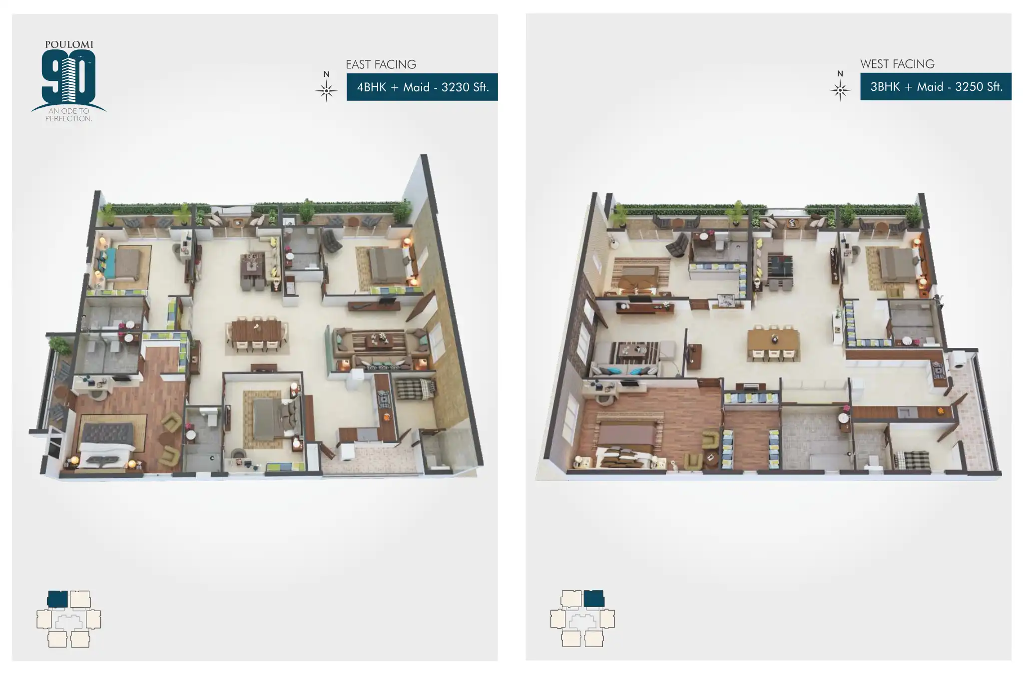 Poulomi 90 Floor Plans & Layout