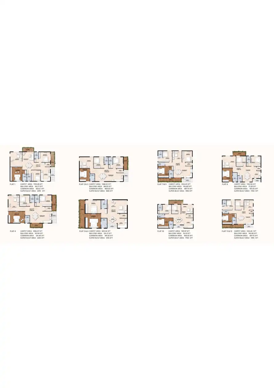 Rainbow Heights Floor Plans & Layout