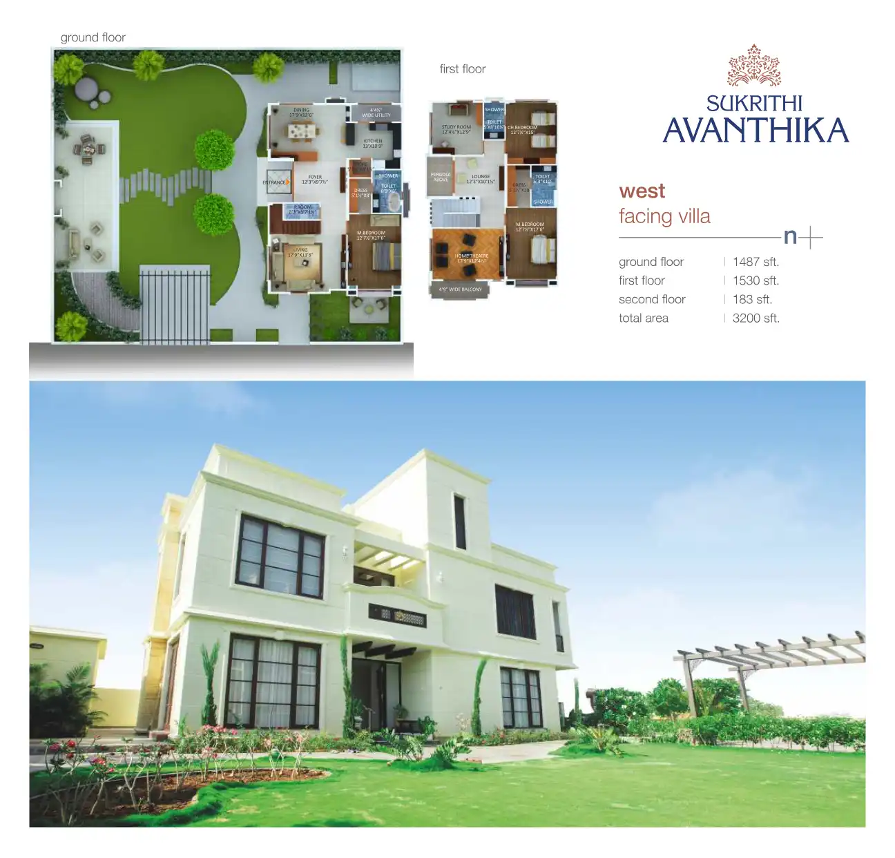 Sukrithi Avanthika Floor Plans & Layout