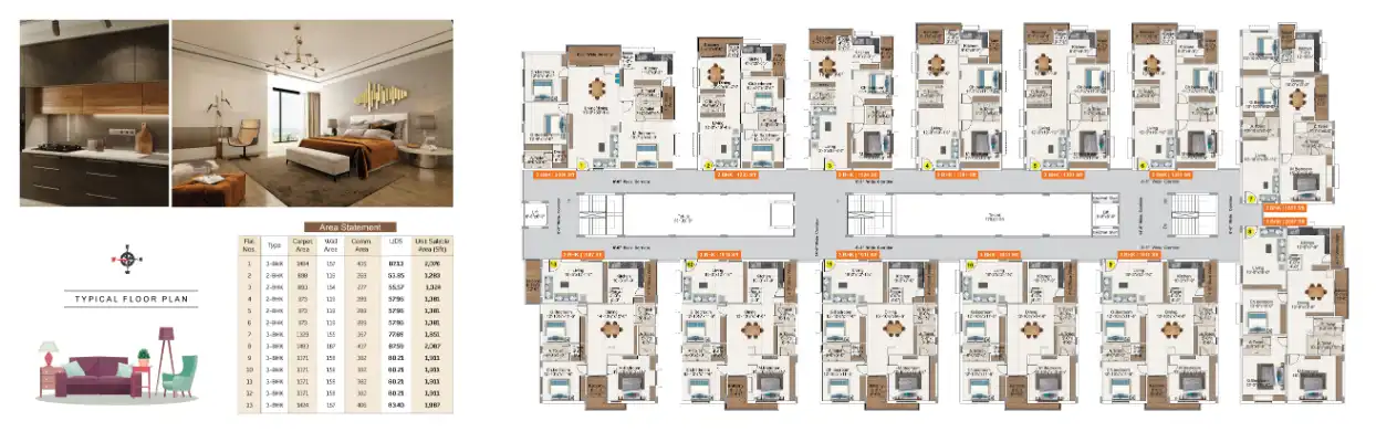 Lake Front D Floor Plans & Layout