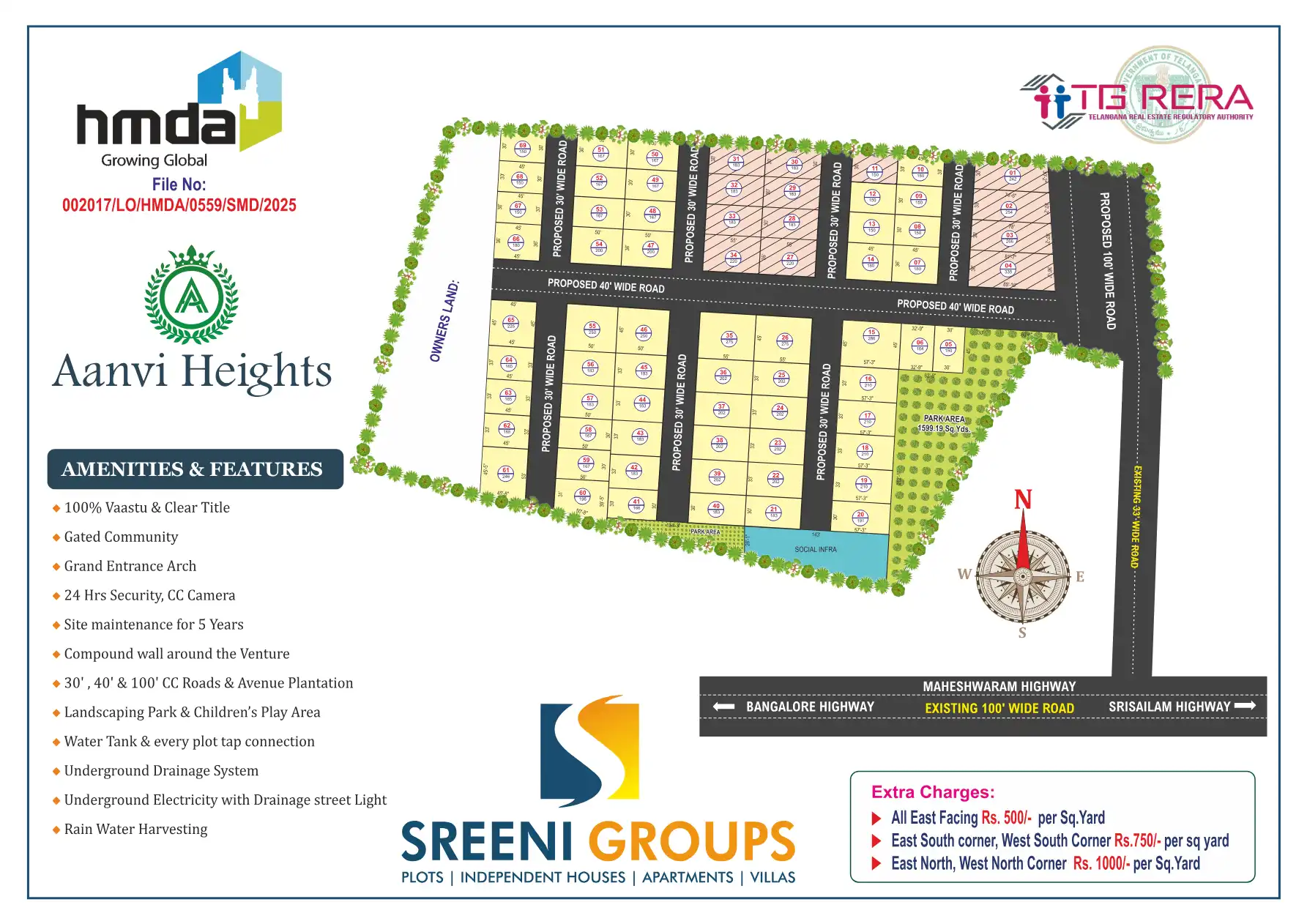 Aanvi Park Avenue Floor Plans & Layout