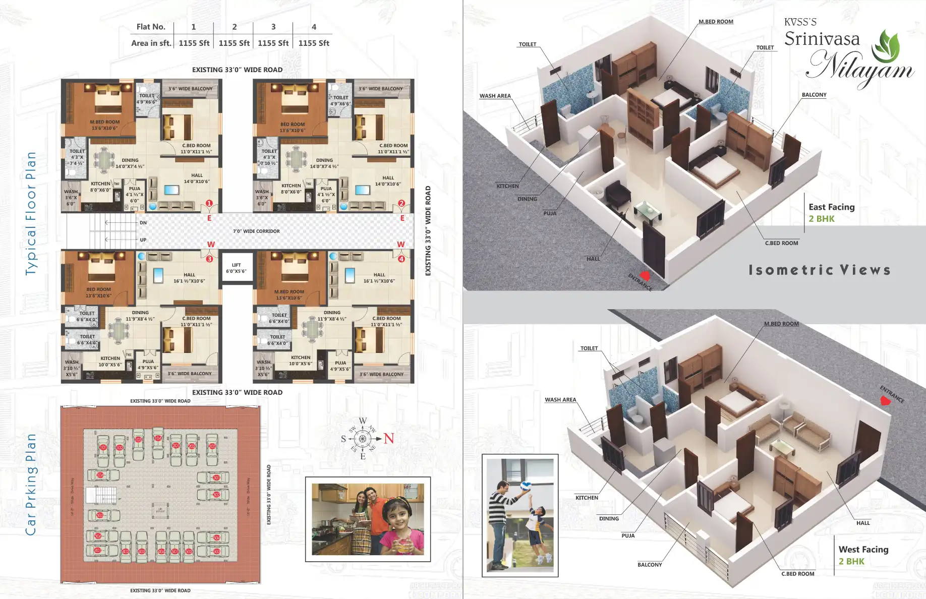 Sri Srinivasa Nilayam Floor Plans & Layout