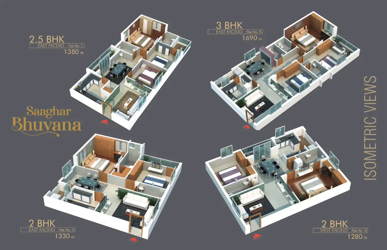 Saaghar Aavaas Floor Plans & Layout