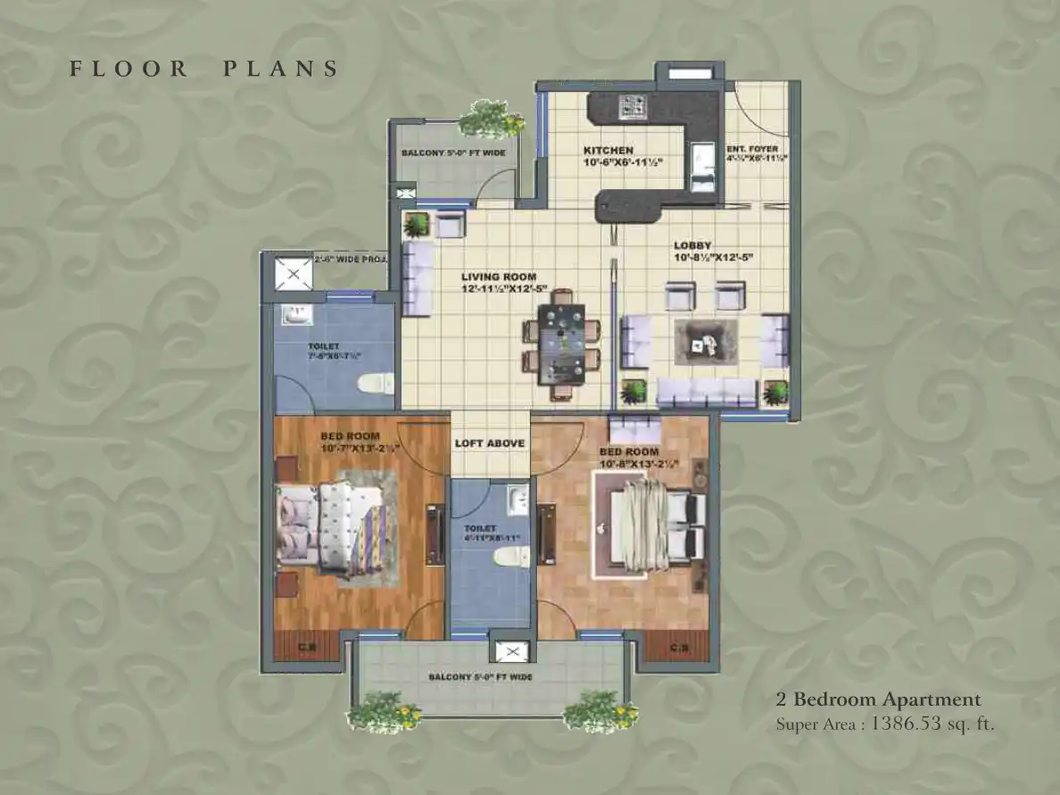 Golden Tulip Floor Plans & Layout