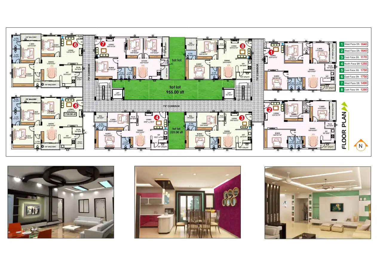 Sunrise Infra Floor Plans & Layout