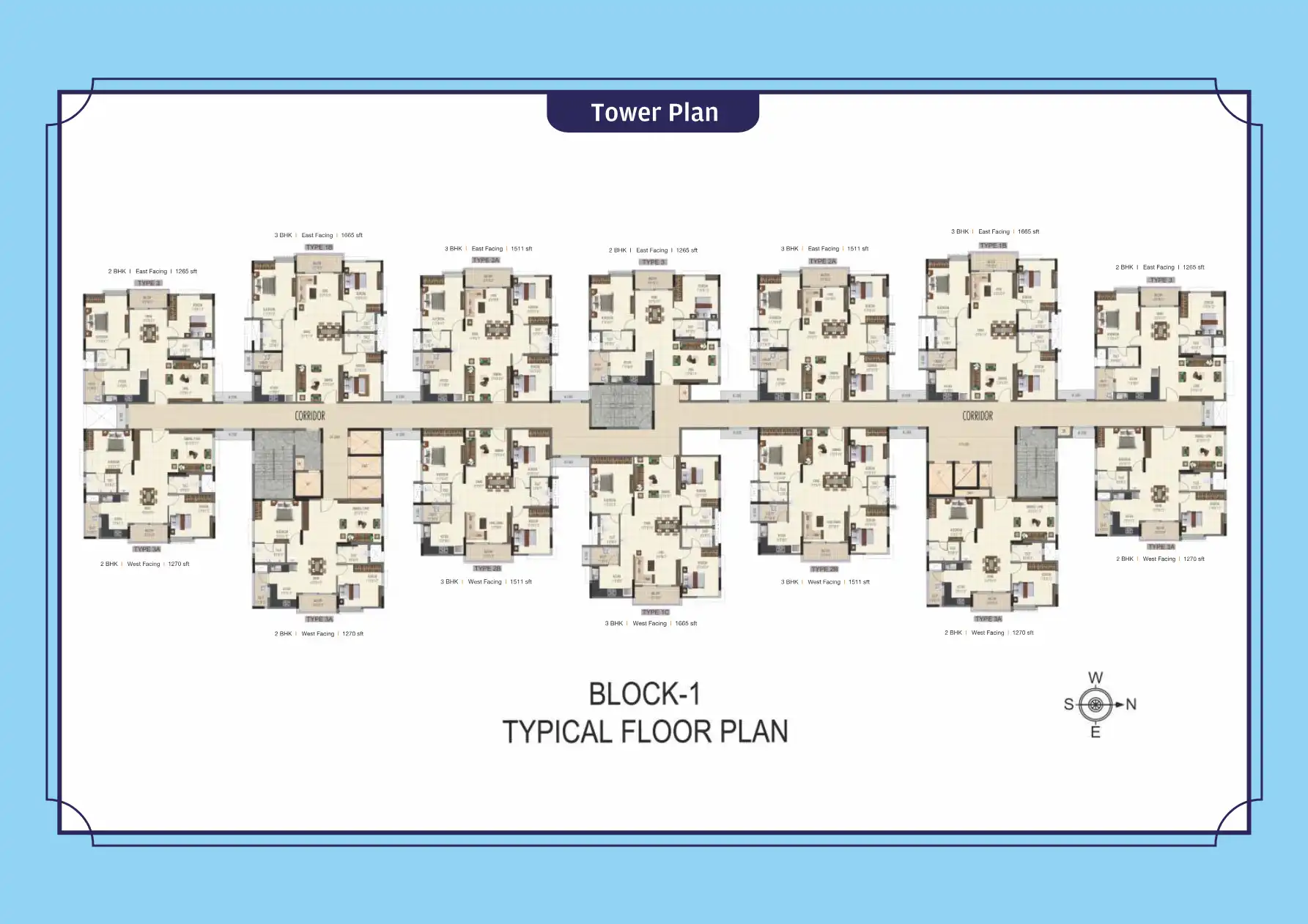 Ramky One Galaxia Floor Plans & Layout