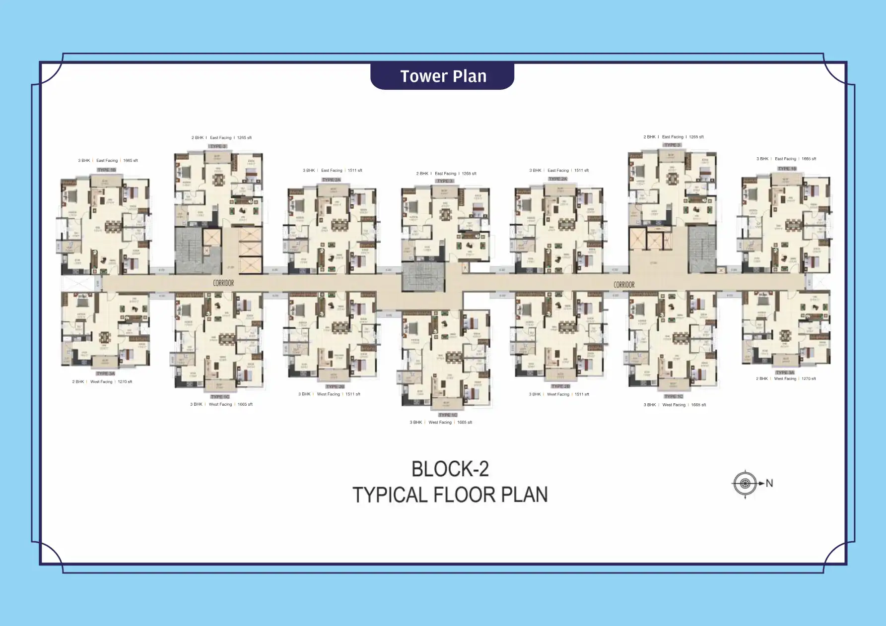 Ramky One Galaxia Floor Plans & Layout
