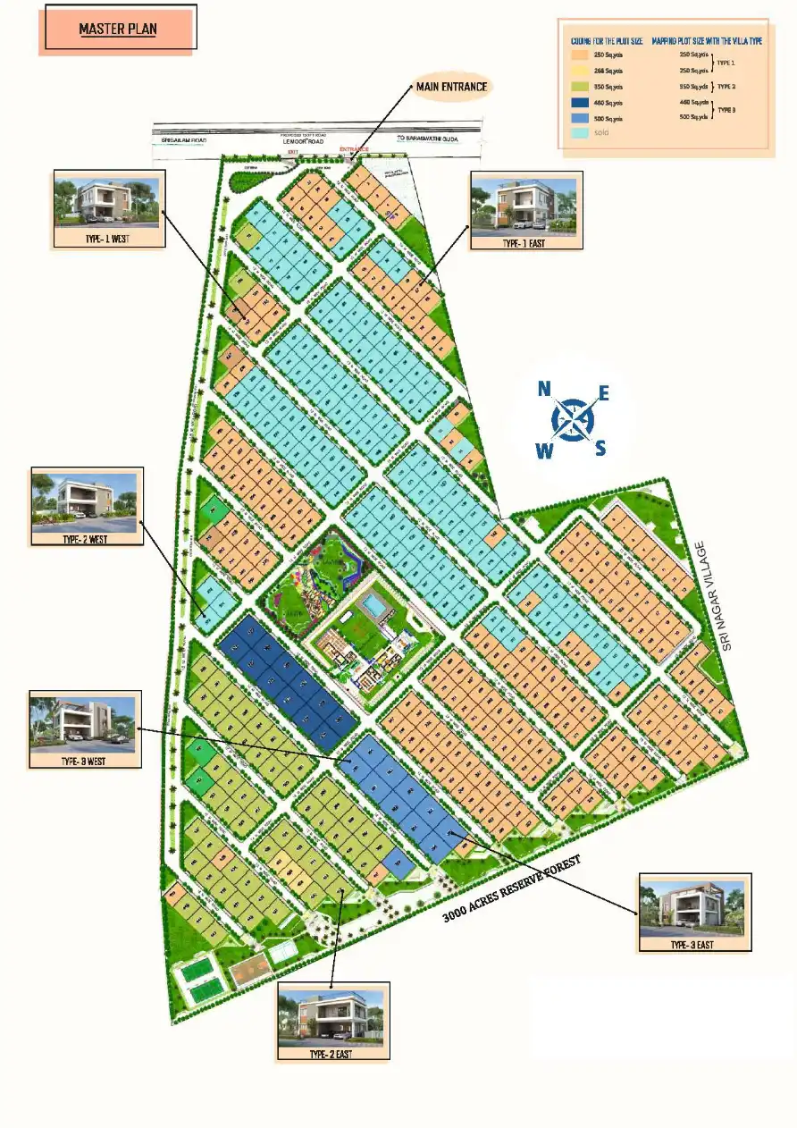 Kavuris Forest Nest Floor Plans & Layout