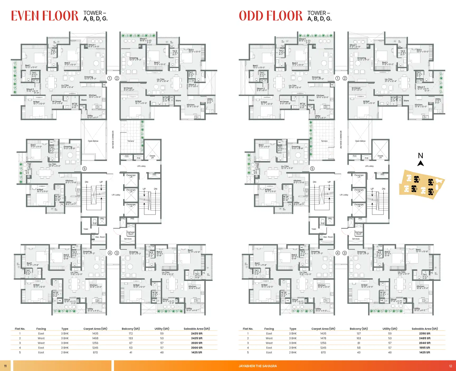 Sahasra Floor Plans & Layout
