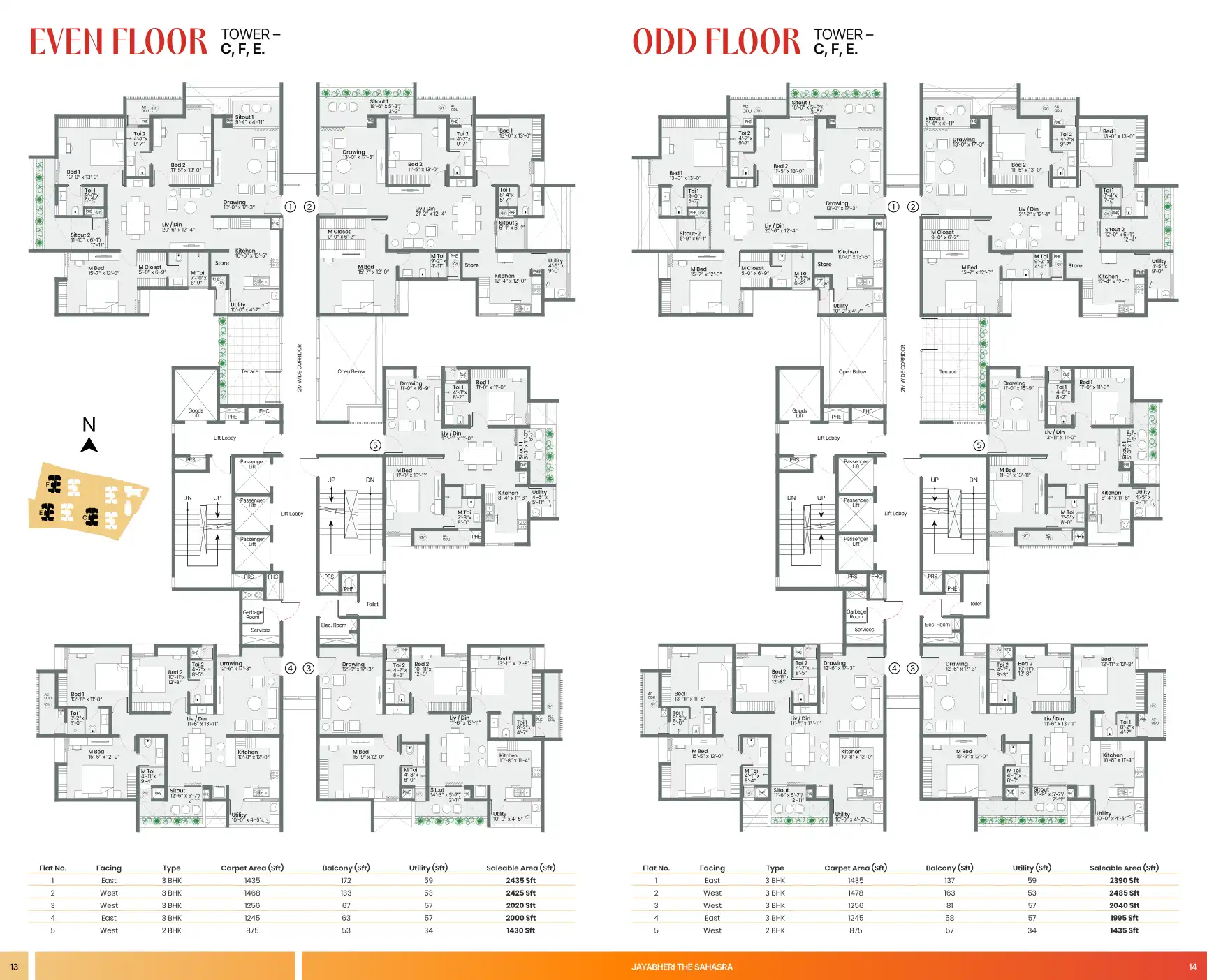 Sahasra Floor Plans & Layout
