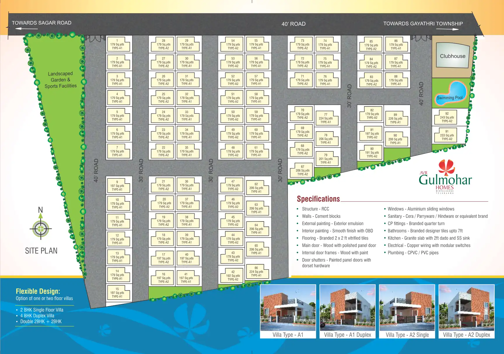 One Gulmohar Floor Plans & Layout